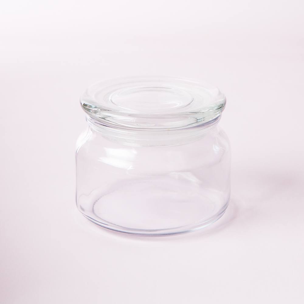 8 oz Lidded Glass Jar image number null